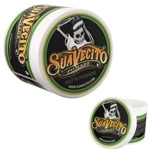 Suavecito Pomade Matte (Shine-Free) Formula 4 oz, 1 Pack - Medium Hold Hair Poma